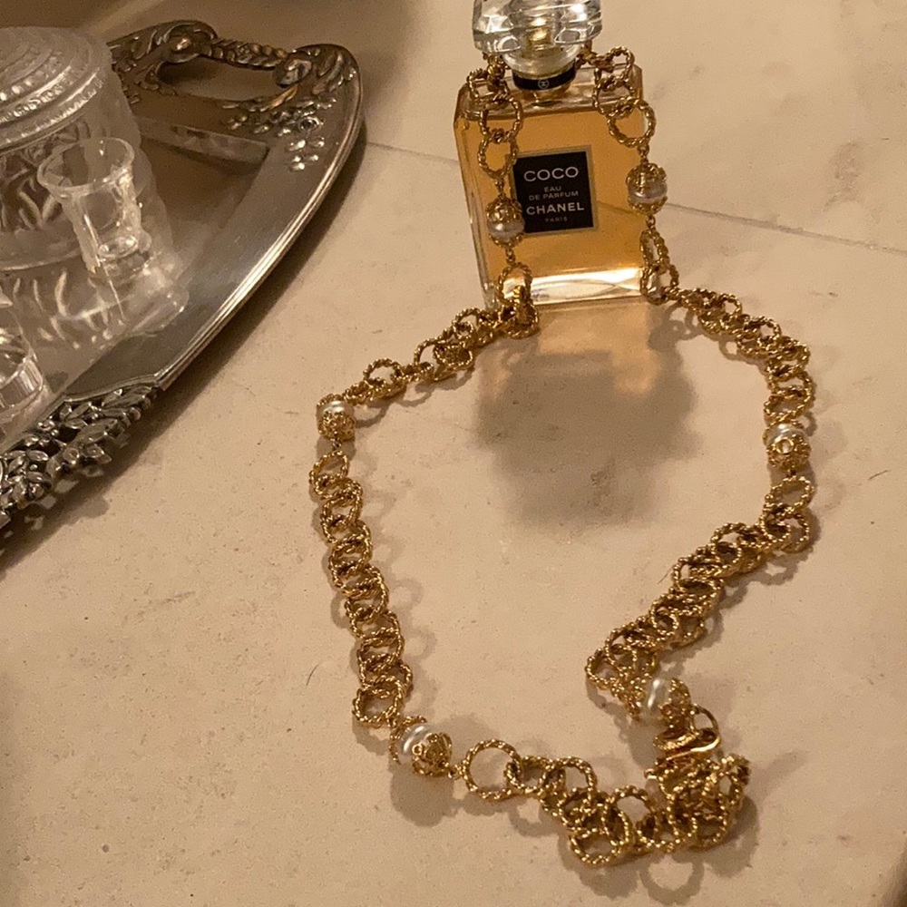 🎊🍾💕HP Vintage long St John necklace🎉💕🏆